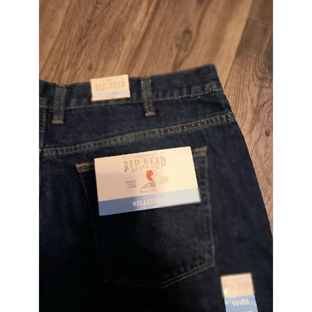 Red Head NWT Dark Blue Jeans Mens Sz 40×30